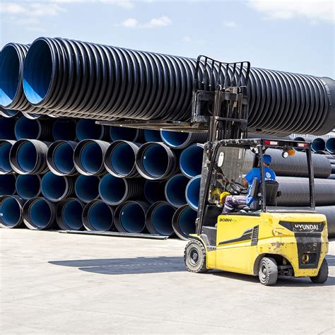 HDPE Corrugated Pipes And Fittings Esen