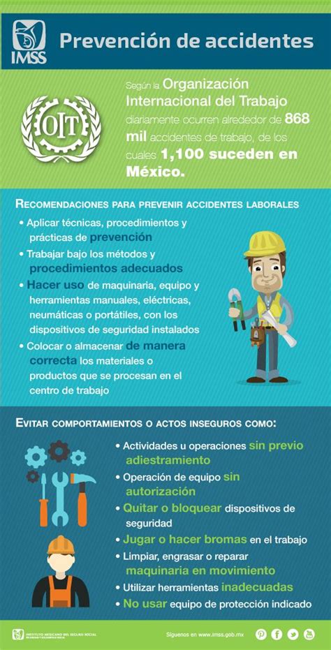 Recomendaciones Para Evitar Accidentes En El Trabajo Health And Safety