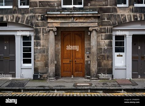 The Door To The Lodge Of Edinburgh Marys Chapel No1 A Masonic