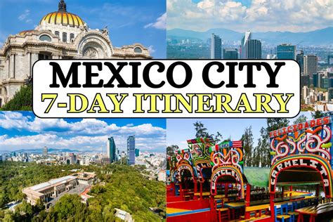 The BEST 7 Day Mexico City Itinerary 2024