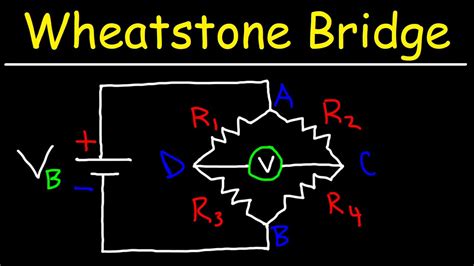 How To Solve The Wheatstone Bridge Circuit Youtube