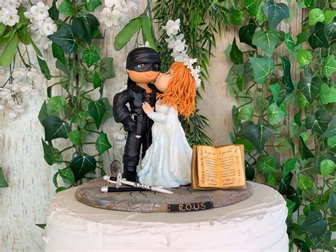 The Princess Bride Wedding Cake Topper Figurine Etsy Princess Bride