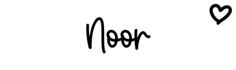 Noor Name Meaning Origin Variations And More