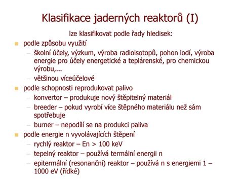 Tepelné jaderné elektrárny ppt stáhnout