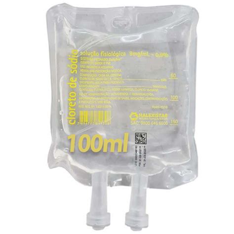 SORO FISIOLOGICO 0 9 BOLSA 100ML HALEXISTAR