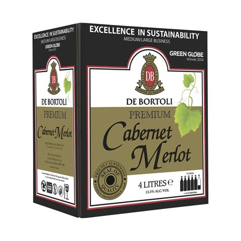 Buy De Bortoli Premium Cabernet Merlot Cask Litre Each Coles