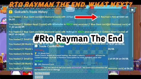 Road To Rayman Trading Only The End Rto Apa Lagi Yah Enaknya