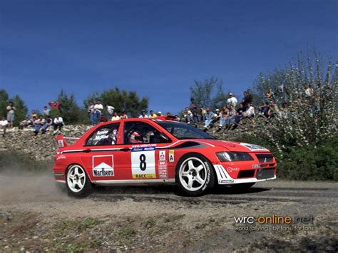 58286 Mitsubishi Lancer Evo VII WRC From Lucaminestrone Showroom 2002