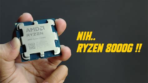 Nih AMD Ryzen 7 8700G Processor Desktop Dengan IGP Terkencang Di