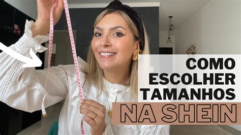 Como Escolher Os Tamanhos Na Shein Youtube