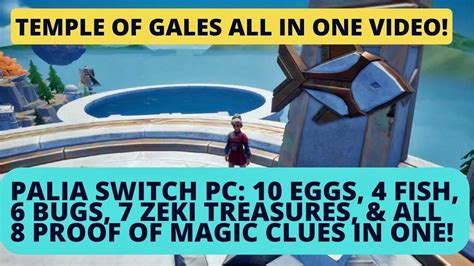 Palia Switch Pc Temple Of Gales Eggs Treasure Proof Of Magic