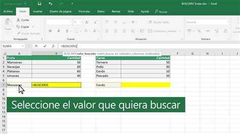 Como Hacer La Formula Buscarv En Excel Image To U