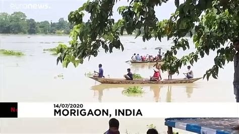 Floods Wreak Havoc In Northeastern India Video Dailymotion