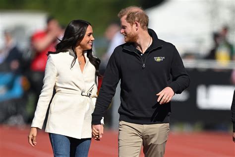 The Duke And Duchess Of Sussex Go Head To Head In 2023 Invictus Games