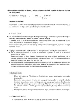 Informe De Fisica Pdf Descarga Gratuita