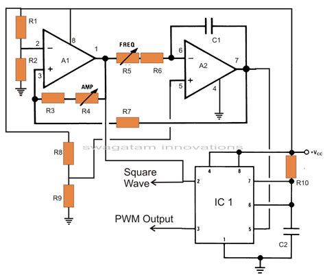 Pure Sine Wave Oscillator Circuit Diagram Diagram Pure Sin