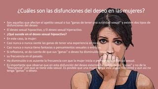 Disfuncion Sexual Femenina Ppt