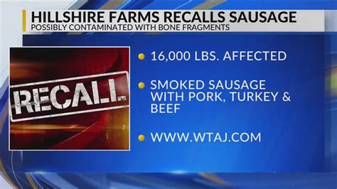 Hillshire Farms Recalls Sausage YouTube