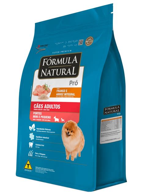 Fórmula Natural Super Premium Pró Cães Adultos Portes Mini E Pequeno