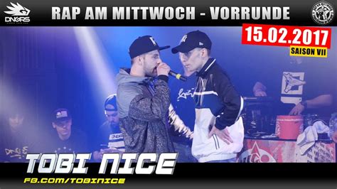 RAP AM MITTWOCH HAMBURG 15 02 17 BattleMania Vorrunde Feat TOBI NICE