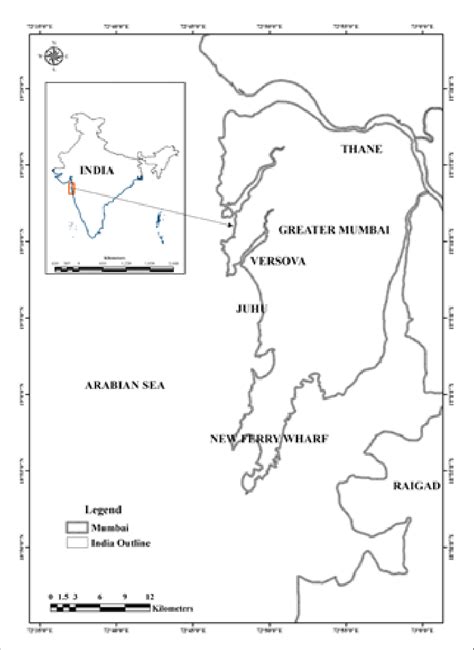 Map Showing The Study Area Download Scientific Diagram