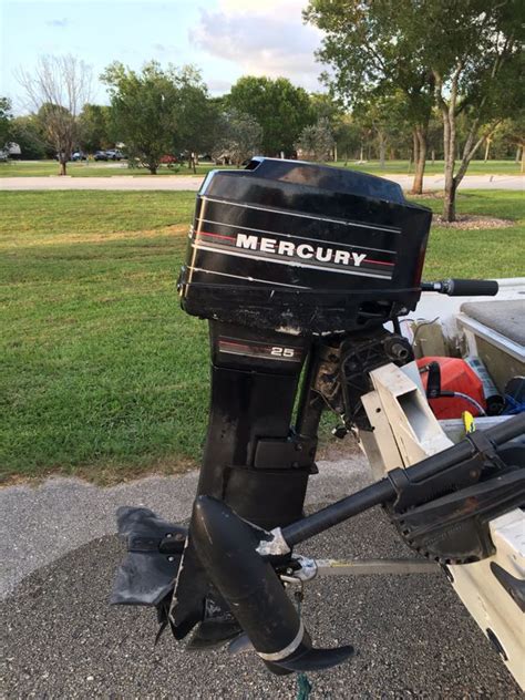 1985 Mercury 25 Hp Outboard Motor For Sale In Plantation Fl Offerup