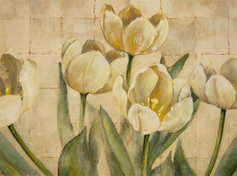 Catherine White Still Life Tulips Mutualart