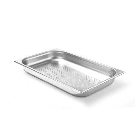 Bac gastronorme GN 1 1 perforé en inox ArredoChef