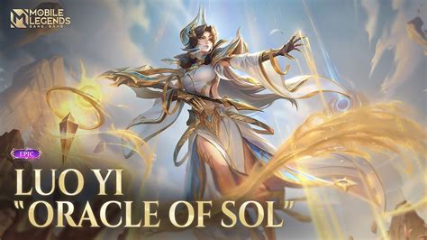 Skin Baru Luo Yi Oracle Of Sol Mobile Legends Bang Bang Youtube