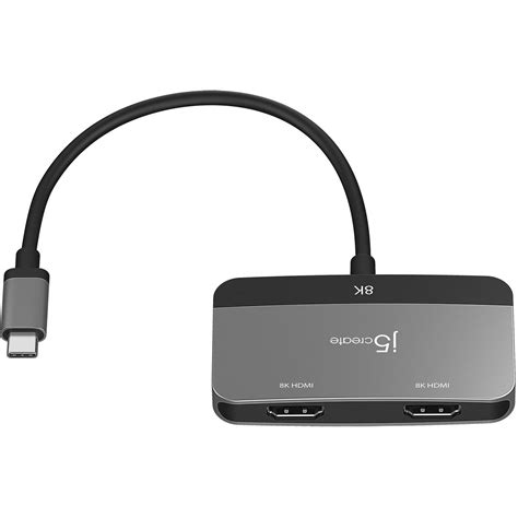 J5create 8k Usb C To Dual Hdmi Display Hdmi Mindfactoryde