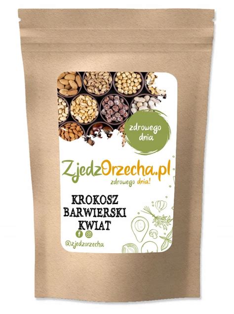 Krokosz Barwierski Kwiat 50g Przepis ERLI Pl