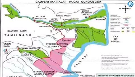 காவிரி வைகை குண்டாறு இணைப்புக்கு விரிவான திட்ட அறிக்கை தயார்