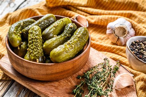 Pickled Gherkins In Vinegar Nutrients Benefits And Preparation