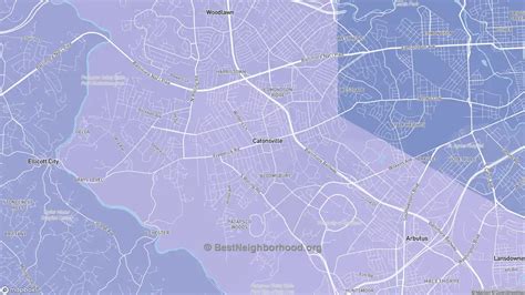 Catonsville, MD Political Map – Democrat & Republican Areas in Catonsville | BestNeighborhood.org