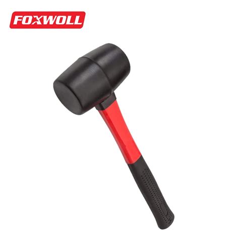 Ball Peen Hammer 16oz Rubber Mallet - FOXWOLL