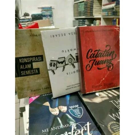 Jual PAKET NOVEL FIERSA BESARI 3 BUKU GARIS WAKTU KONSPIRASI ALAM