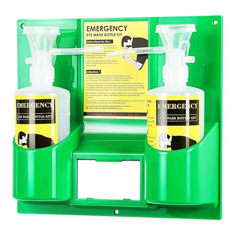 Buy CGOLDENWALL Emergency Eye Wash Station Portable Wall Mounted