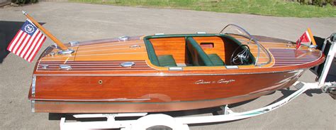 1956 19 Ft Chris Craft Capri Classic Wooden Runabout For Sale