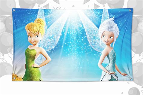 Painel Banner Festa Tinkerbell Elo Produtos Especiais