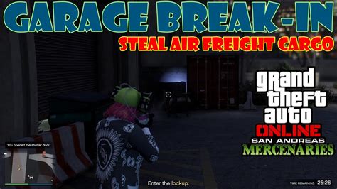 Garage Break In La Mesa 1 Steal Air Freight Cargo Hangar San