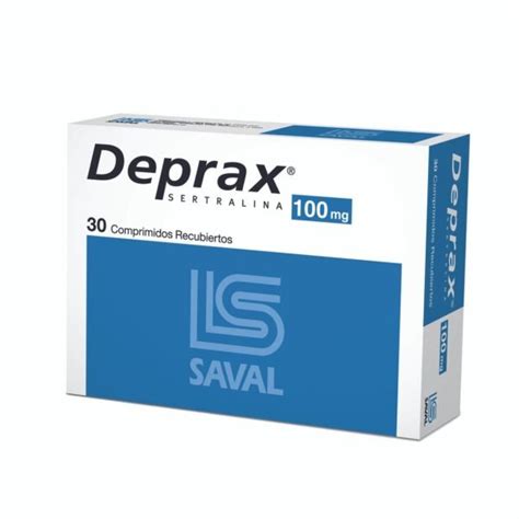 Deprax 100 Mg Caja X 30 Comp Rec Farmatotal