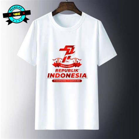 Jual Bisa Cod Kaos Distro Hut Ri Ke Tahun T Shirt Distro Murah