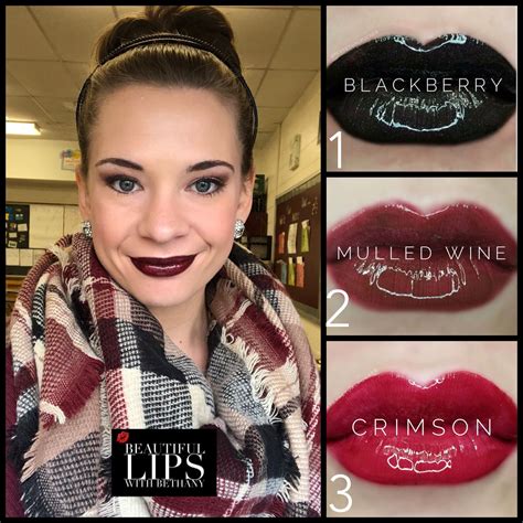 BlackBerry Mulled Wine Crimson LipSense Combination Dark Lipstick