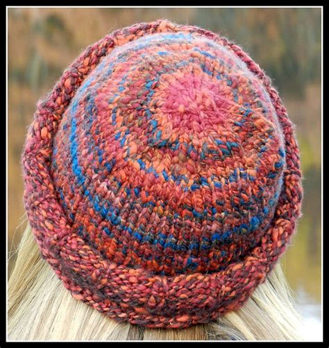 Easy Knitting Pattern Beginner Hat Beanie Bulky Chunky Yarn Seamless Knit Circular Needles