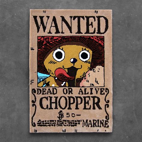 Chopper Wanted Poster - Locarpet Craft