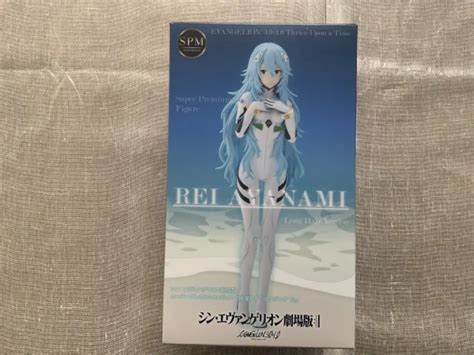 EVANGELION REI AYANAMI Super Premium Figure Long Hair SPM SEGA 27 00