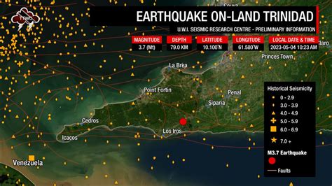 10:23 AM - Minor Earthquake Strikes South Trinidad - Trinidad and ...