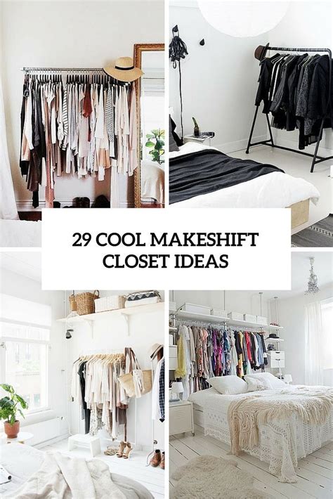 20 Clothing Storage Ideas No Closet DECOOMO