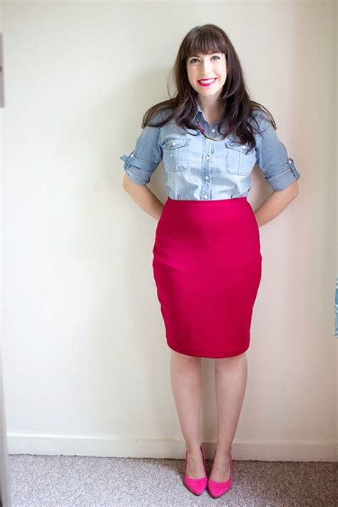 Ultimate Stretchy Pencil Skirt Diy Tutorial