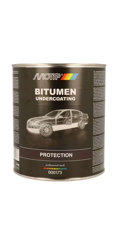 Motip Bitumen Undercoating Zwart Kg Hevutools Nl